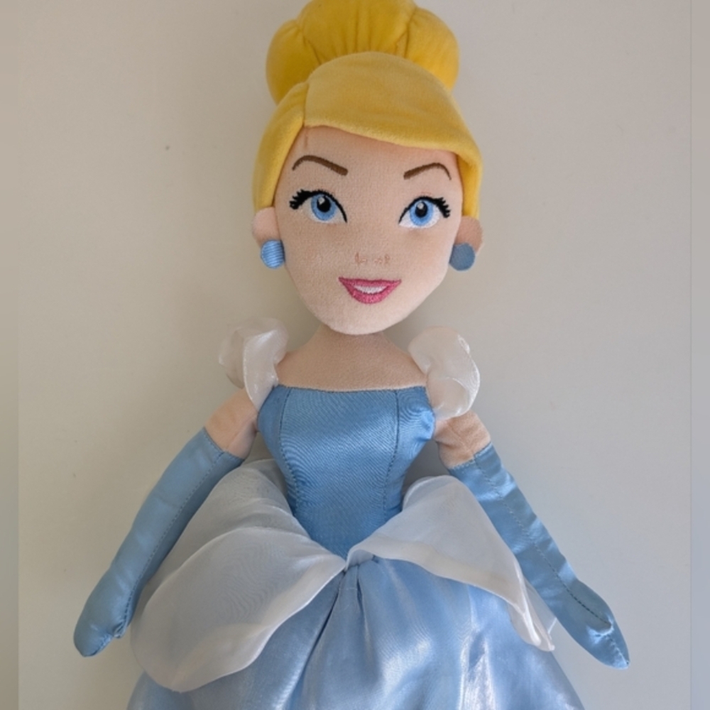 Disney Cinderella Plush Doll - Blue and Yellow